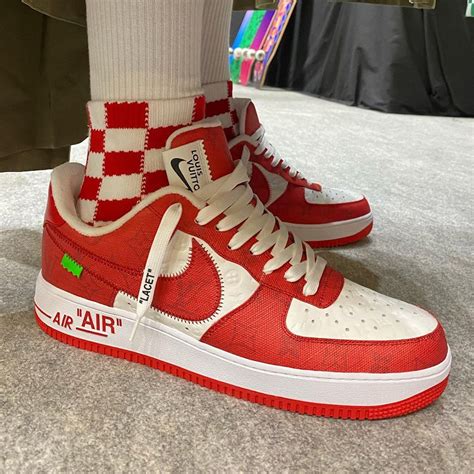 air force one louis vuitton red|lv air force 1 high.